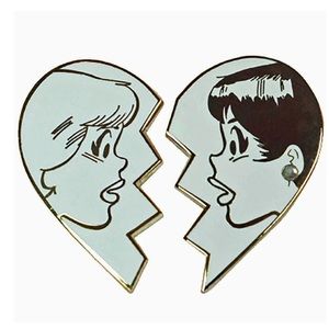 Betty And Veronica Best Friends Pin Set